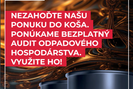 Ponúkame bezplatný audit odpadového hospodárstva. Využite ho!